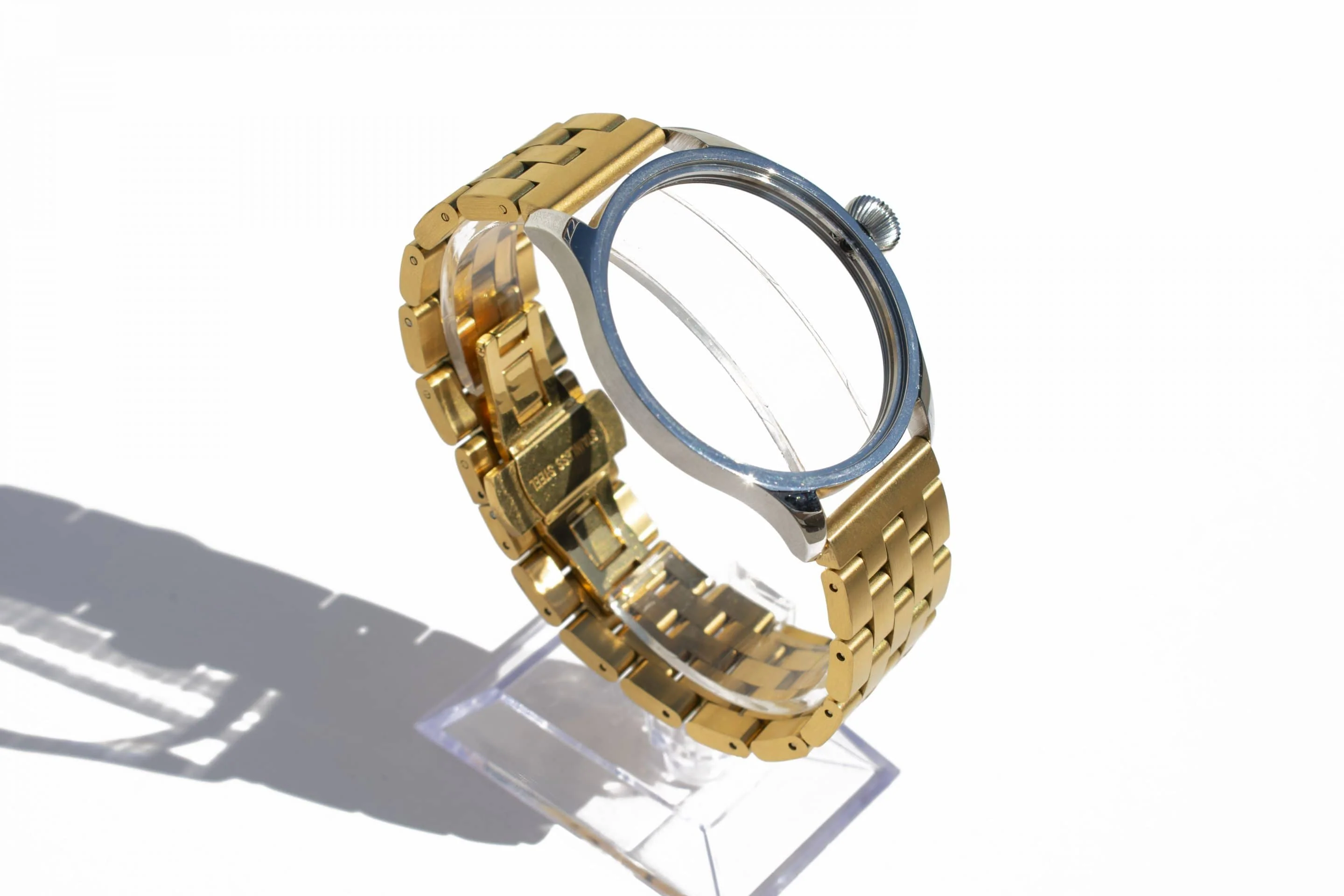 Chain Link Stainless Steel Watch Straps - Image 4