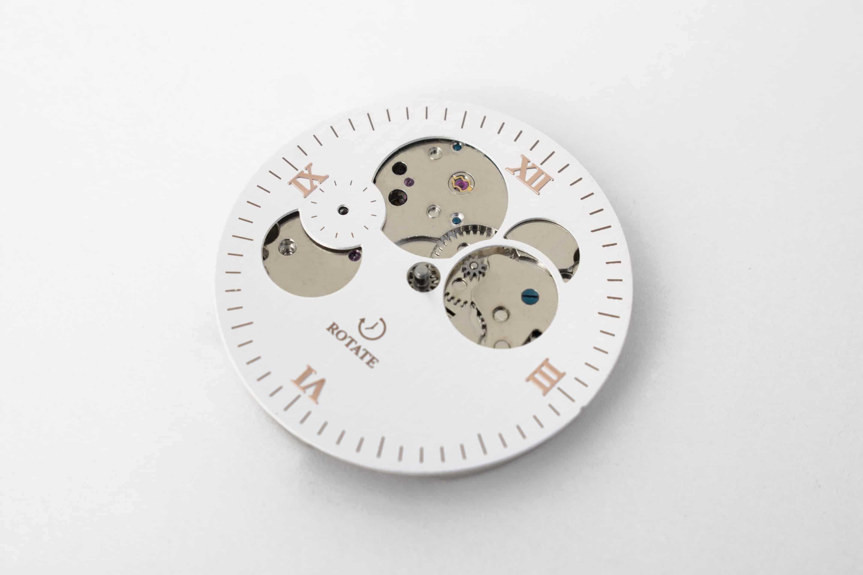 Taupe & Rose Skeleton Dial - Image 3